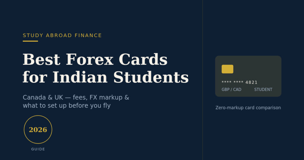 Best Forex Cards for Indian Students in Canada & UK