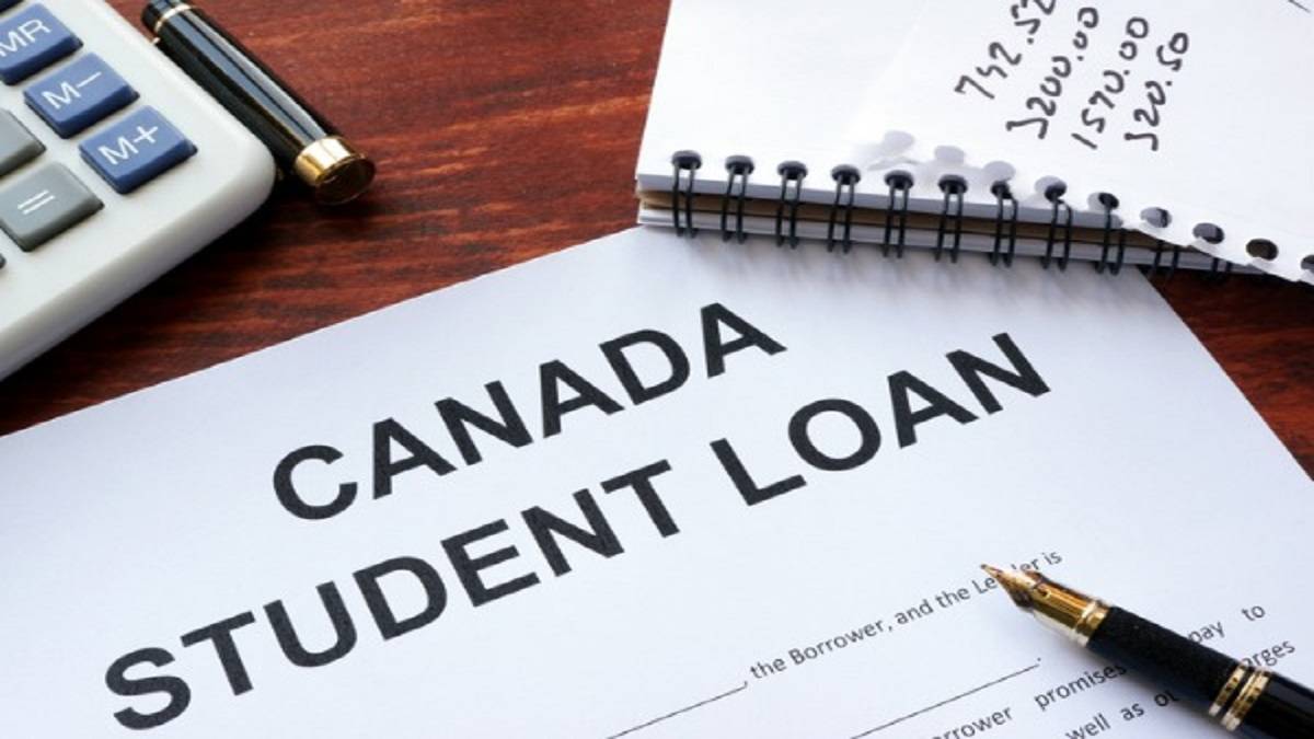 Indian student reviewing education loan documents for studying in Canada or UK
